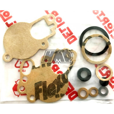 Kit reparação carburador SI 20 20 / 24 24 / 26 26 / D / E / G ( PIAGGIO VESPA P80-200E / PX80-200E / 125 TS / 150 SPRINT V. / RALLY ) spaco - DELLORTO